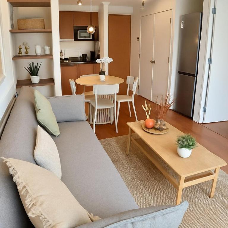 Vanguardia Apartments - Metro Manquehue - One-Bedroom Deluxe Apartment - 4