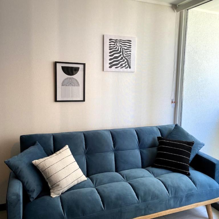 Depto para 3 a pasos de la Moneda Paseo Bulnes y Metro D708 - One-Bedroom Apartment - 9