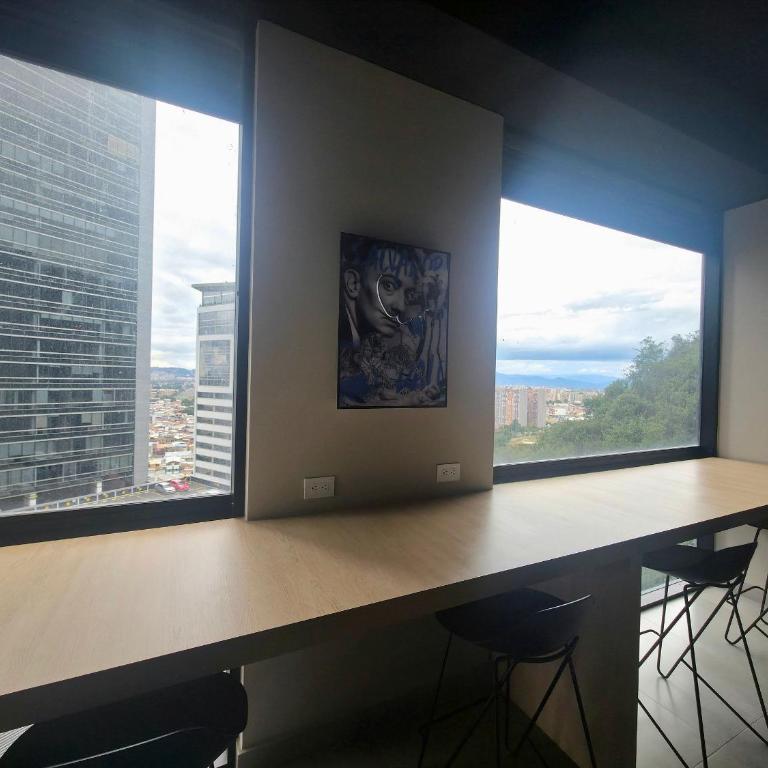 Loft Office/Work, 900Mgb, Gym, Coworking, usaquén - Apartment with Mountain View - 35