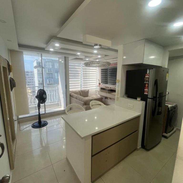 El encanto de Cartagena - Three-Bedroom Premium Apartment with Balcony - 11