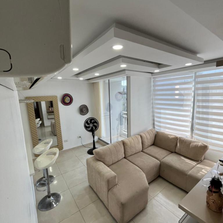 El encanto de Cartagena - Three-Bedroom Premium Apartment with Balcony - 10