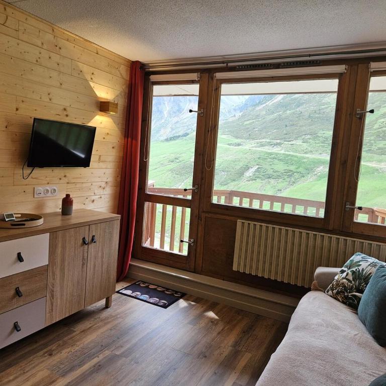 Studio Le Balcon des Pistes à la Mongie avec parking privé vue sud - Appartement 1 Chambre - 12