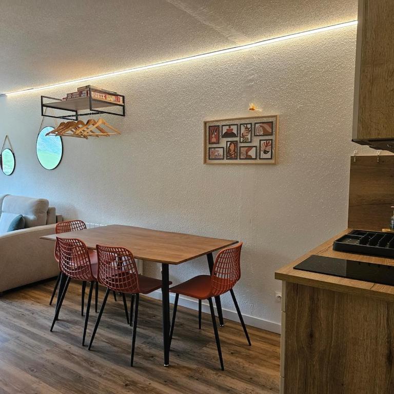 Studio Le Balcon des Pistes à la Mongie avec parking privé vue sud - Appartement 1 Chambre - 14