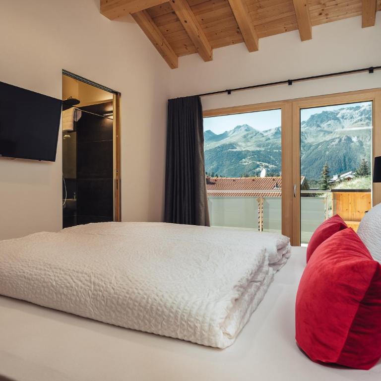 Haus Piz Lad - Apartment mit 3 Schlafzimmern und Aussicht - 6