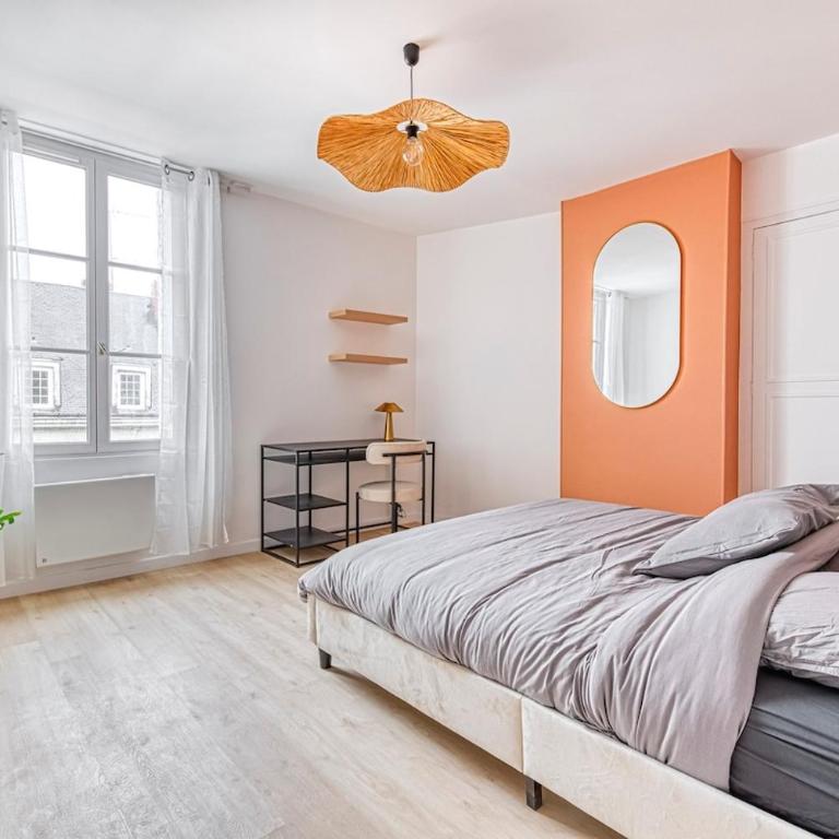 L'Anjou - 6 prs - Centre Ville - Loire - Appartement 2 Chambres - 6