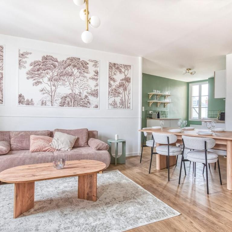 L'Anjou - 6 prs - Centre Ville - Loire - Appartement 2 Chambres - 7