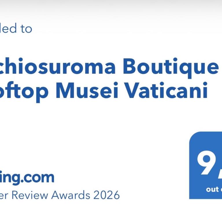 Occhiosuroma Boutique Rooftop Musei Vaticani - Appartamento con 1 Camera da Letto - 2