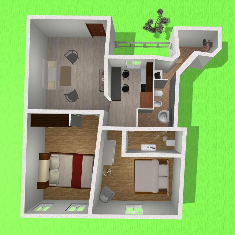 Fidia Palace Flavia's apartment Colosseo - Appartamento con 2 Camere da Letto - 31