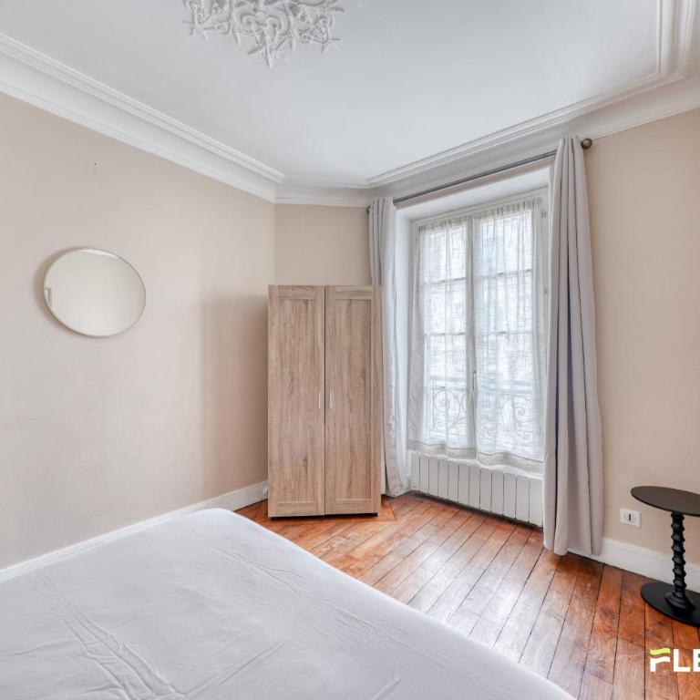 Chambre privée - Esprit village à Alésia - Chambre Simple - 2