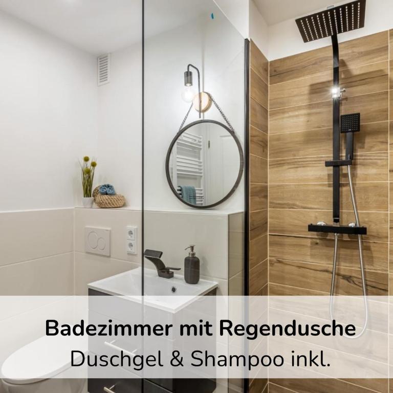 Rosels Mountain Lodge - Ferienwohnung mit Schwimmbad, Sauna & Bergblick - Oberaudorf Bayern - Studio-Apartment mit Balkon - 20