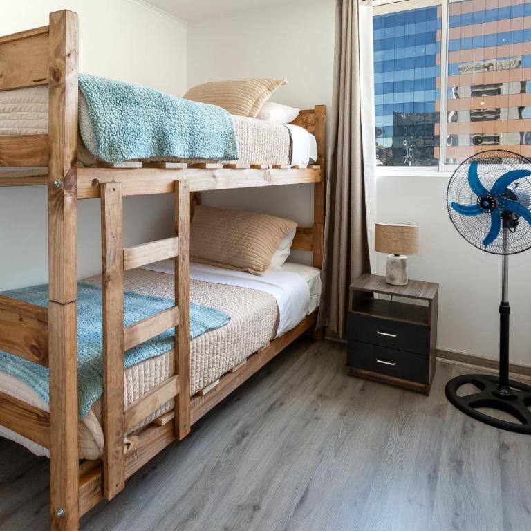 Depto a pasos del Parque Arauco con Piscina y Aire Acondicionado - Two-Bedroom Apartment - 28