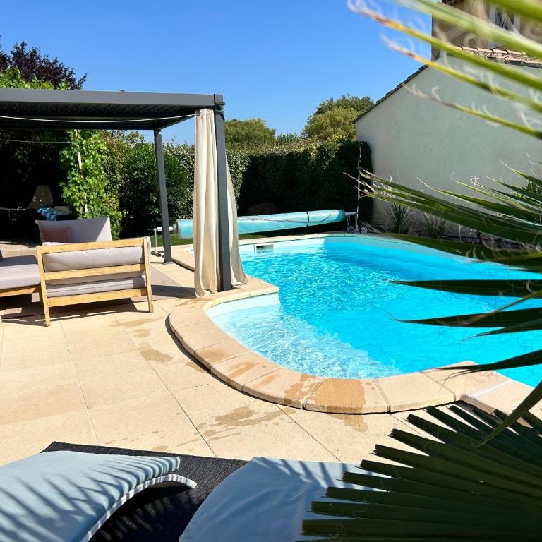 Les hirondelles Piscine privée climatisation billard calme 4 lits - Villa con piscina privada - 4