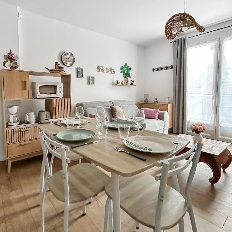 T1 bis cosy avec terrasse, parking et calme absolu - Apartamento de 1 dormitorio - 7