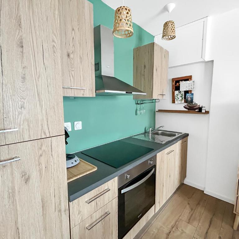 T1 bis cosy avec terrasse, parking et calme absolu - Apartamento de 1 dormitorio - 12