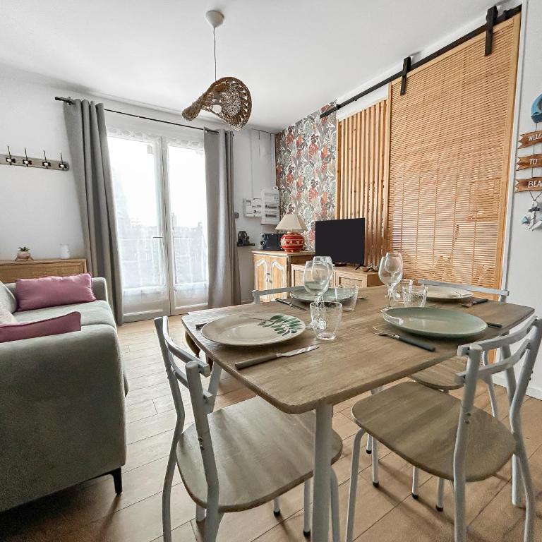 T1 bis cosy avec terrasse, parking et calme absolu - Apartamento de 1 dormitorio - 10
