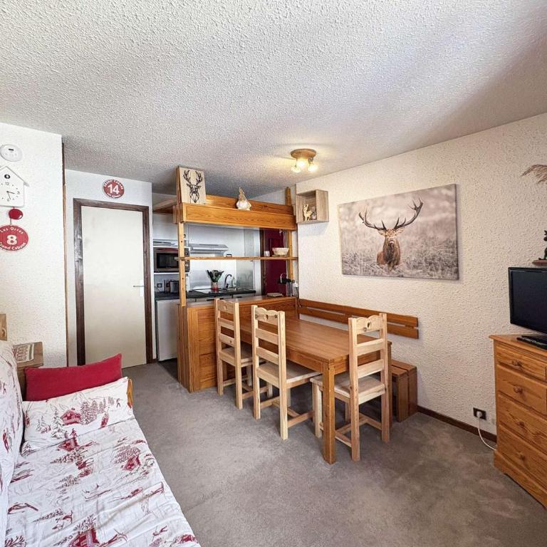Appartement au cœur des Orres 1650, 6 pers, départ skis, balcon, animaux admis - FR-1-322-305 - Appartamento (6 Adulti) - 15