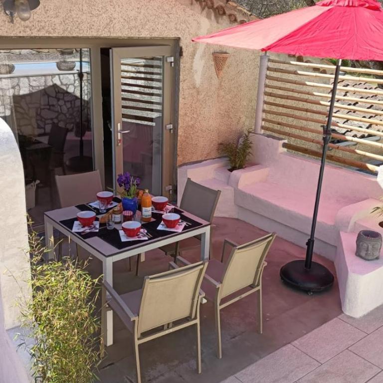 Gîte de la Source, Domaine de la Méouge, piscine et accès direct rivière - Appartement 1 Chambre - 2