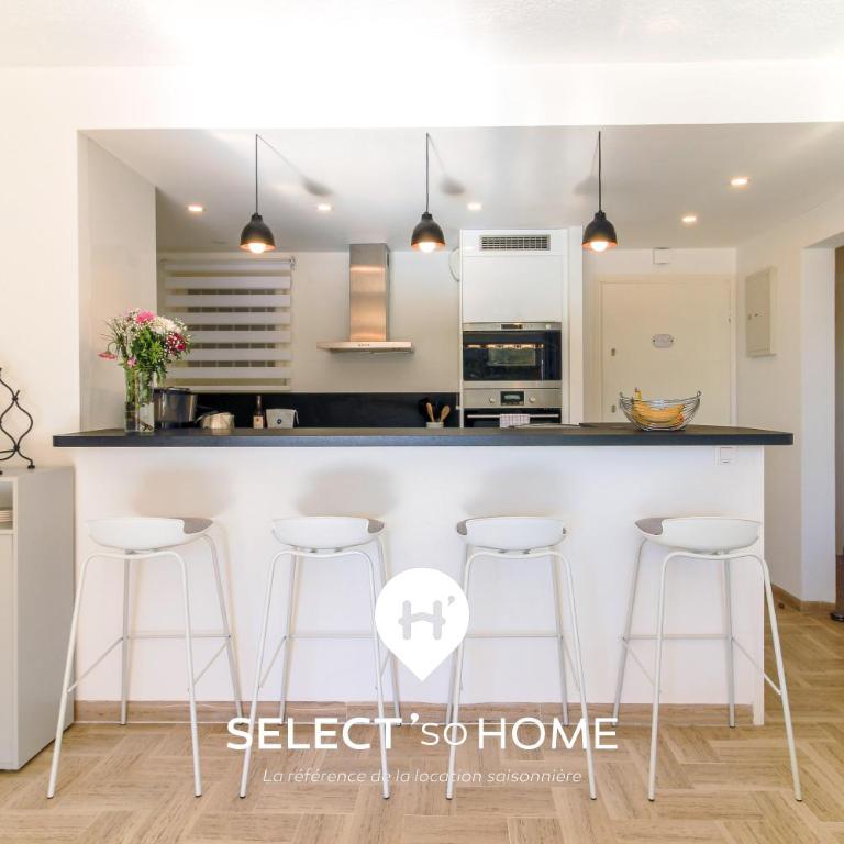SELECT' - Appartement avec vue mer, sur les hauteurs du centre-ville avec parking privé - DOLCE VITA - Appartement - Vue sur Mer - 6