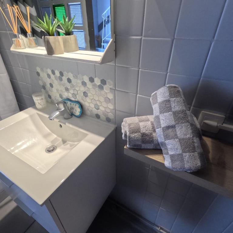 COCON DUPLEX-TERRASSE, L'Amélie d'Élo - Appartement 1 Chambre - Vue sur Jardin - 15