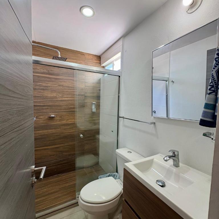 Fantástico Depa en BLUU con PLAYA ARTIFICIAL - Turquesa 208 - - Apartamento de 2 dormitorios - 24