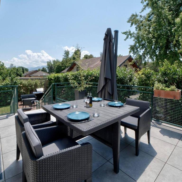 Le Bach - 5 min from Lake Annecy Terrace & Parking by ImmoConciergerie - Appartement 2 Chambres - 1