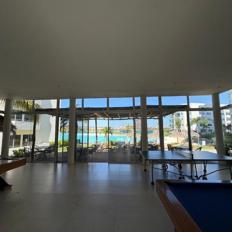 Fantástico Depa en BLUU con PLAYA ARTIFICIAL - Turquesa 208 - - Apartamento de 2 dormitorios - 37
