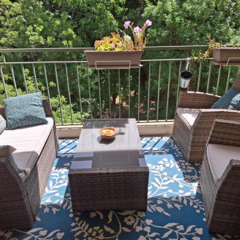 Appartement Côte d'Azur 2 chambres - Apartment mit 2 Schlafzimmern - 8