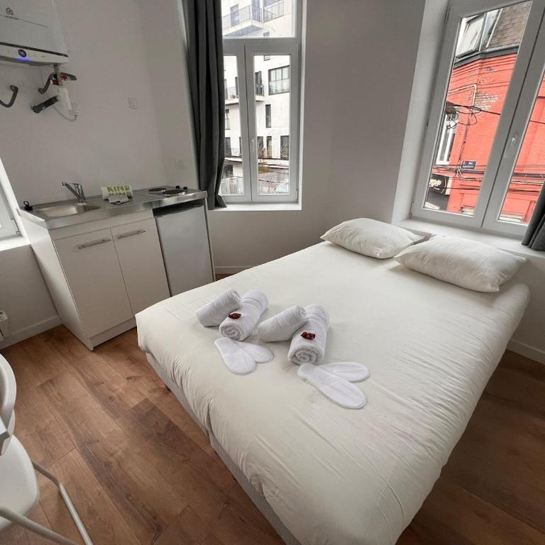Maisons des Gemmes divisés en 9 studios - Appartement - 24