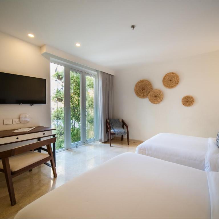Nacar Hotel Cartagena, Curio Collection by Hilton - Habitación Doble Superior con vistas - 2 camas dobles - 2