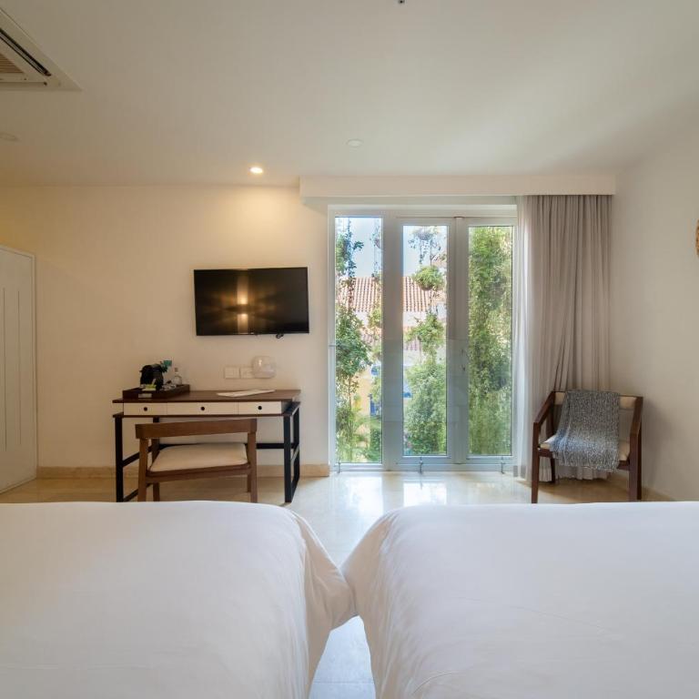 Nacar Hotel Cartagena, Curio Collection by Hilton - Habitación Doble Superior con vistas - 2 camas dobles - 5