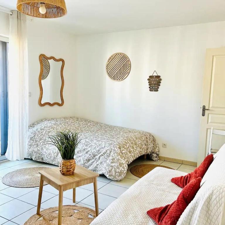 Charmant grand studio avec garage - Studio mit Balkon - 1