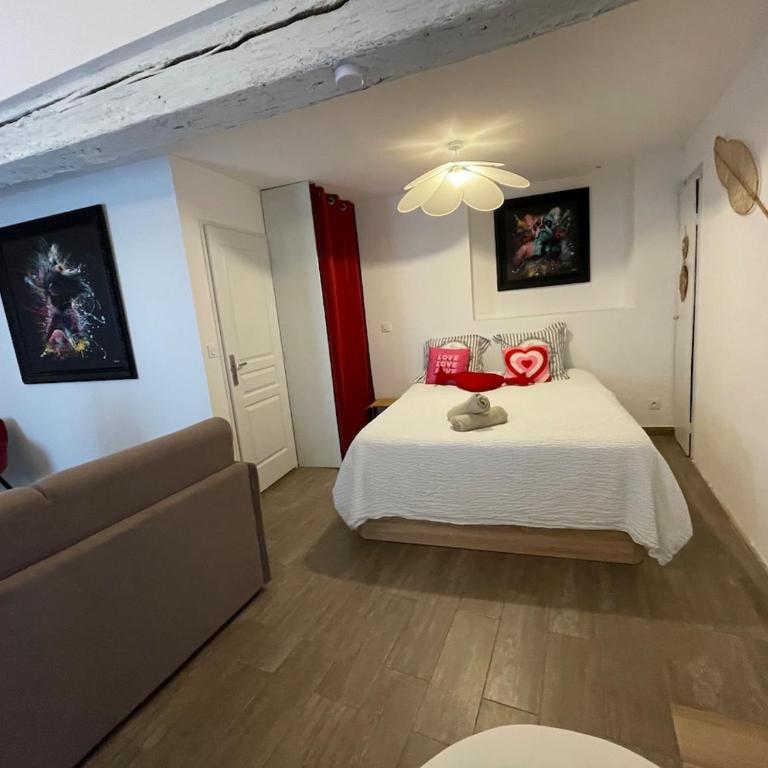 Location studio centre ville Isle sur la sorgue - Apartamento de 1 dormitorio - 14