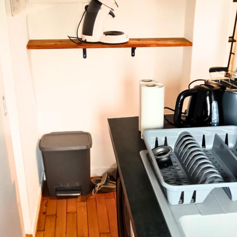 Studio Cosy Proche Gare Rouen Rive Droite - Apartamento de 1 dormitorio - 8
