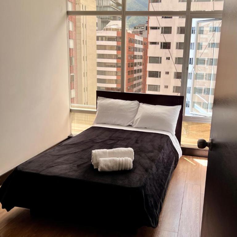 Penthouse lujo, Parque La Carolina, Piscina, parqueo 3 habitaciones - Apartamento de 3 dormitorios con piscina privada - 59