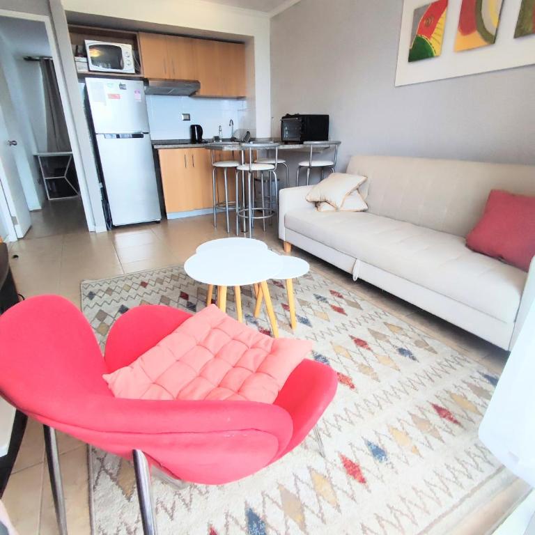 DEP VicM Cerca Playa Reñaca - One-Bedroom Apartment - 2