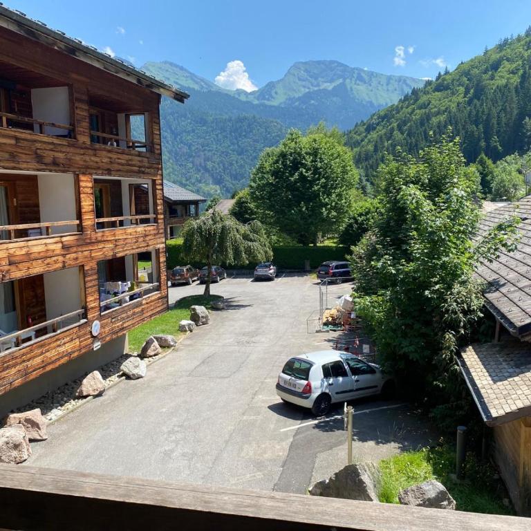 L'Enchalpe, Grand et lumineux studio avec coin montagne 5 personnes, 60m des pistes, PISCINE COUVERTE, WIFI, grand balcon expo EST, DRAPS NON COMPRIS - Studio - Vue sur Montagne - 17