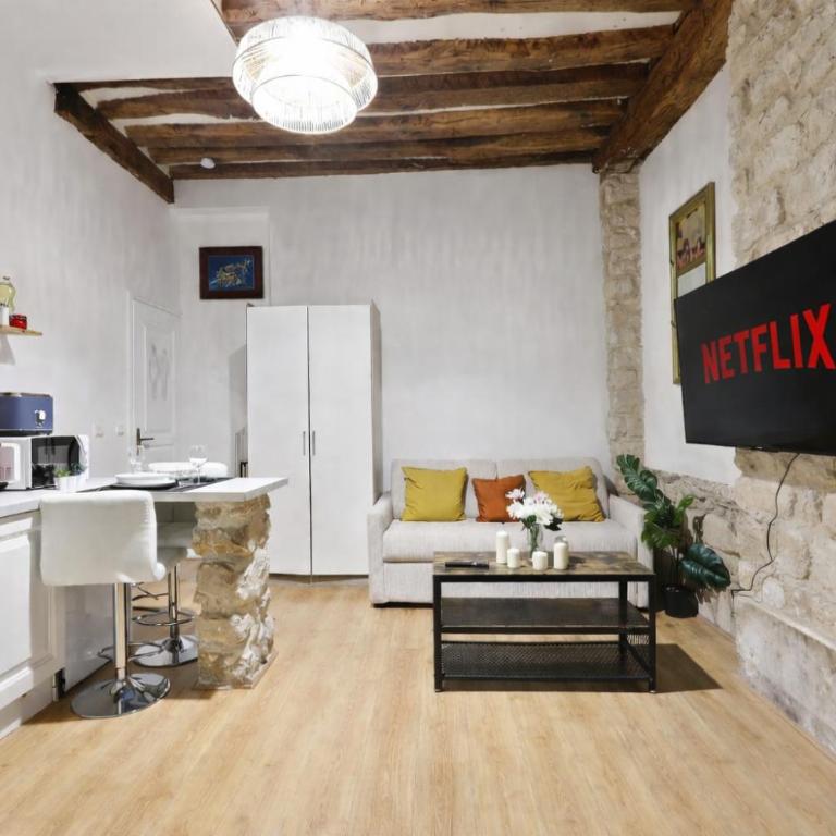 Quartier Palais Royal-Studio Apartment Free Netflix - Studio with Sofa Bed - 4