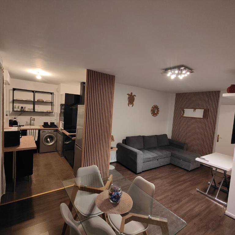 Lieu ideal Disney et CC Val d'Europe plus Parking pour 4 à 6 personnes - Apartamento de 2 dormitorios - 9