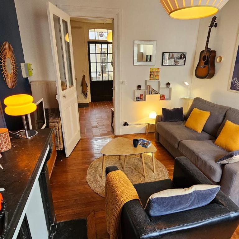 Studio Vintage chic, Centre, Gare et Plage à pied - Studio - 3