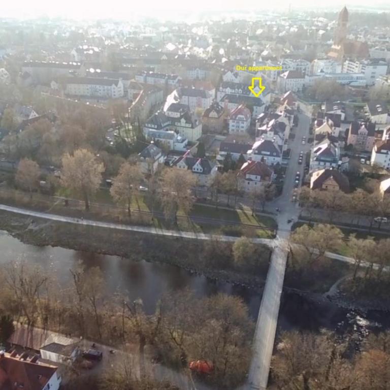 FRIDA - Dachpalais, nahe City, HBF und Wertach-Park - Two-Bedroom Apartment with Balcony - 2