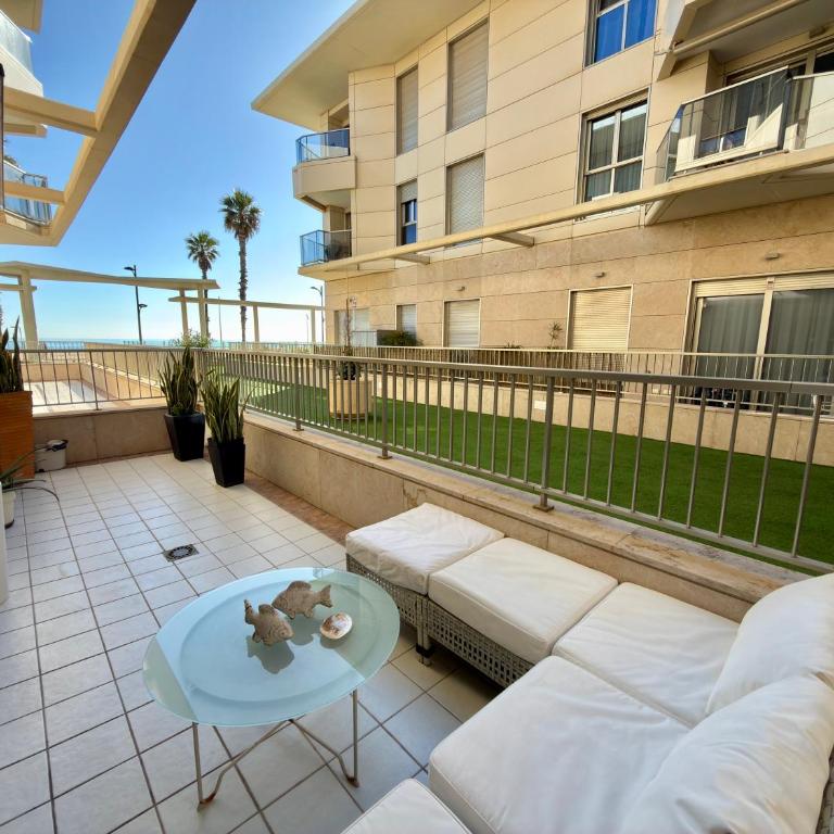 Reinapart Patacona Balcony Seaview - Apartamento de 1 dormitorio con terraza - 16