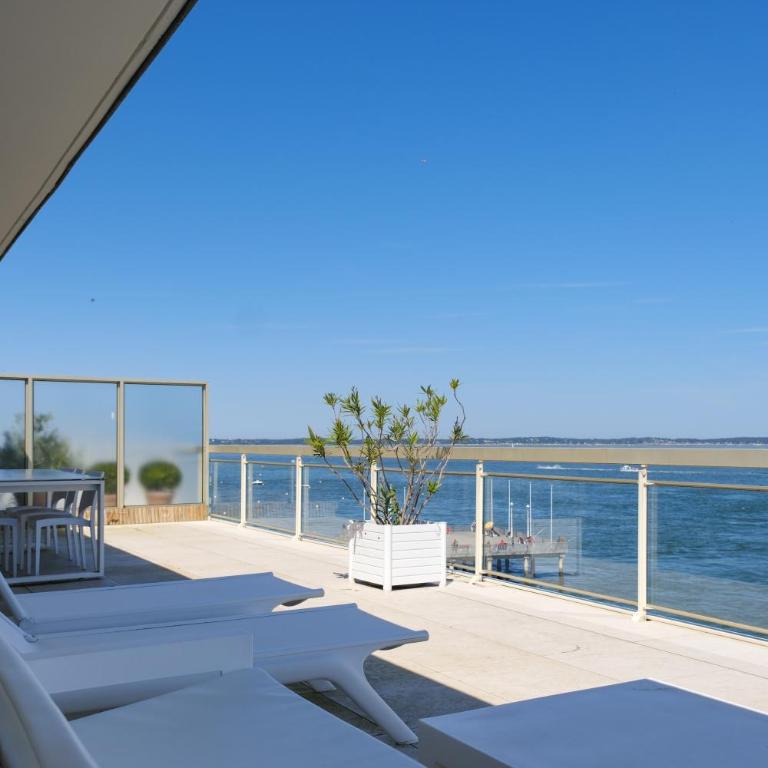 Appartement Belem - ARCHIK vue mer Arcachon - Apartment mit 3 Schlafzimmern und Aussicht - 5