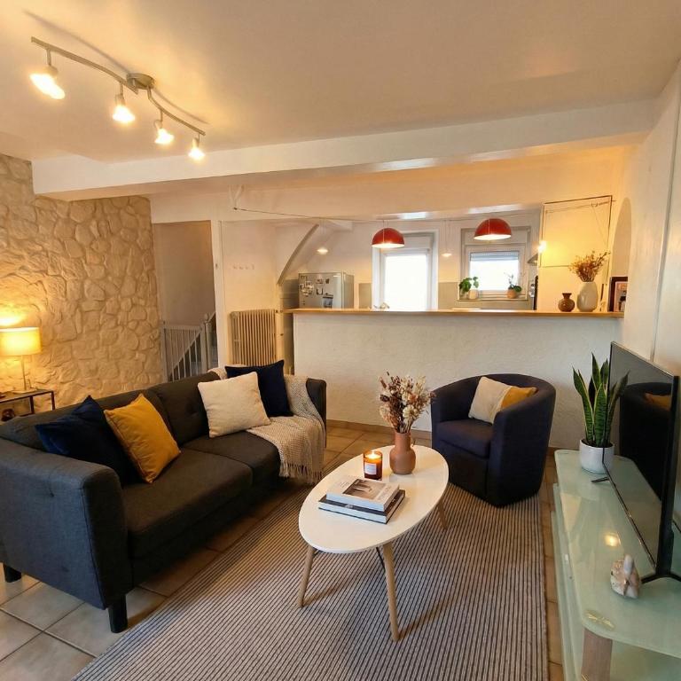 L'Escale du Faubourg - Grande maison avec Bureaux et WiFi - Maison 4 Chambres - 3