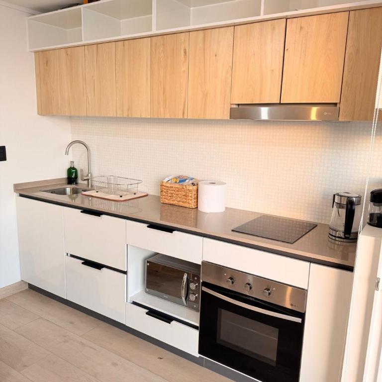 Nuevo y moderno Depto con vista al mar condominio Playa Serena - One-Bedroom Apartment with Sea View and Balcony - 2