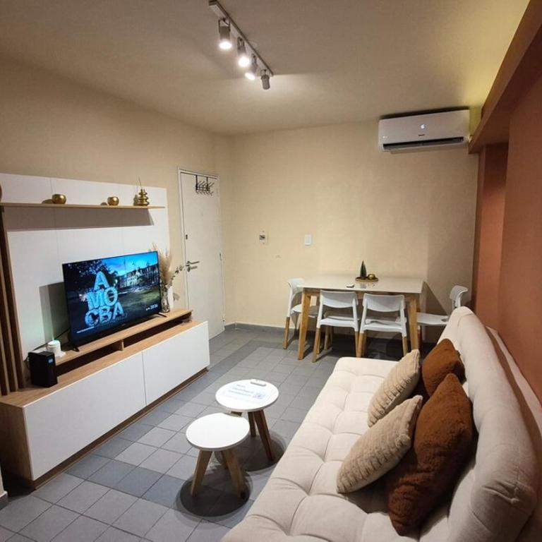 Depto Centro con Patio Pet Friendly La Cañada - Apartamento de 1 dormitorio con vistas al jardín - 16