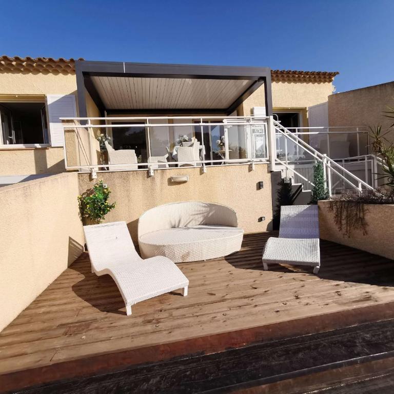 Charmante villa 3 chambres avec piscine privée à 10 min de la plage, climatisée, parking - FR-1-607-26 - Villa - 25