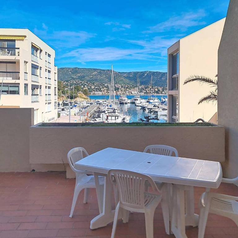 Studio climatisé avec grande terrasse à Bormes - FR-1-610-109 - Studio - 1