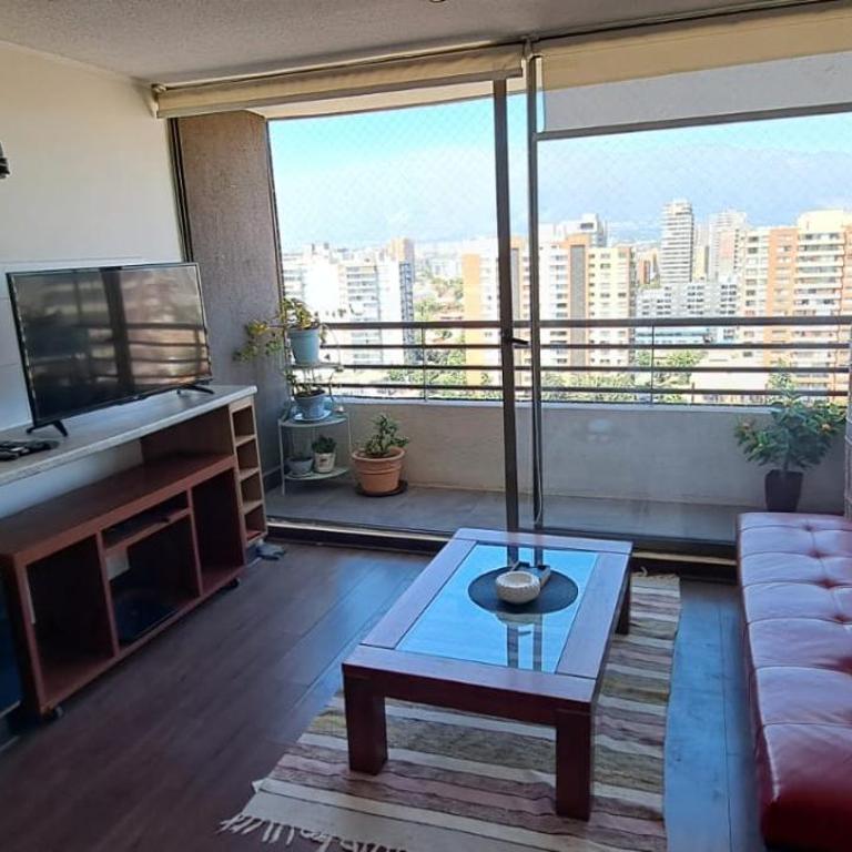 Amplio Departamento 1 dormitorio más sofá cama ideal para Movistar Arena bien conectado - One-Bedroom Apartment - 1