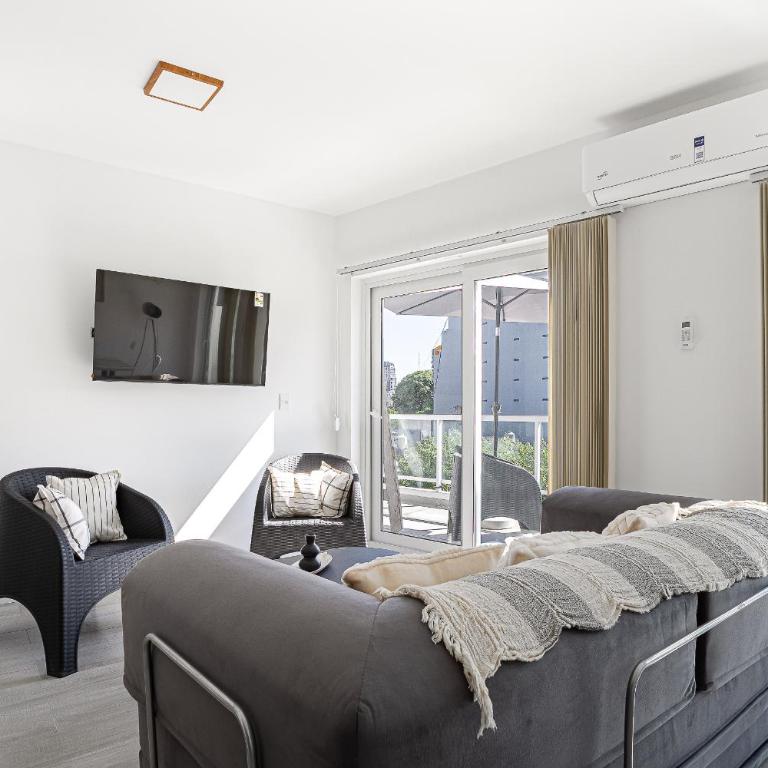 Penthouses con terraza y parrilla propios Pleno Soho Urbana Domus Cabrera - Apartamento de 1 Dormitorio con balcón y vistas a la ciudad - 23