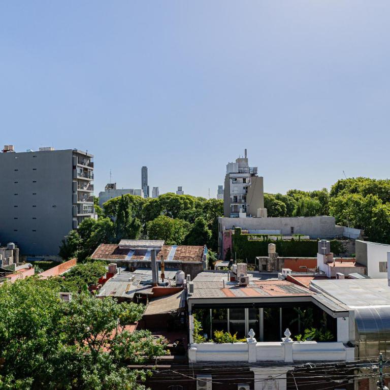 Penthouses con terraza y parrilla propios Pleno Soho Urbana Domus Cabrera - Apartamento de 1 Dormitorio con balcón y vistas a la ciudad - 16
